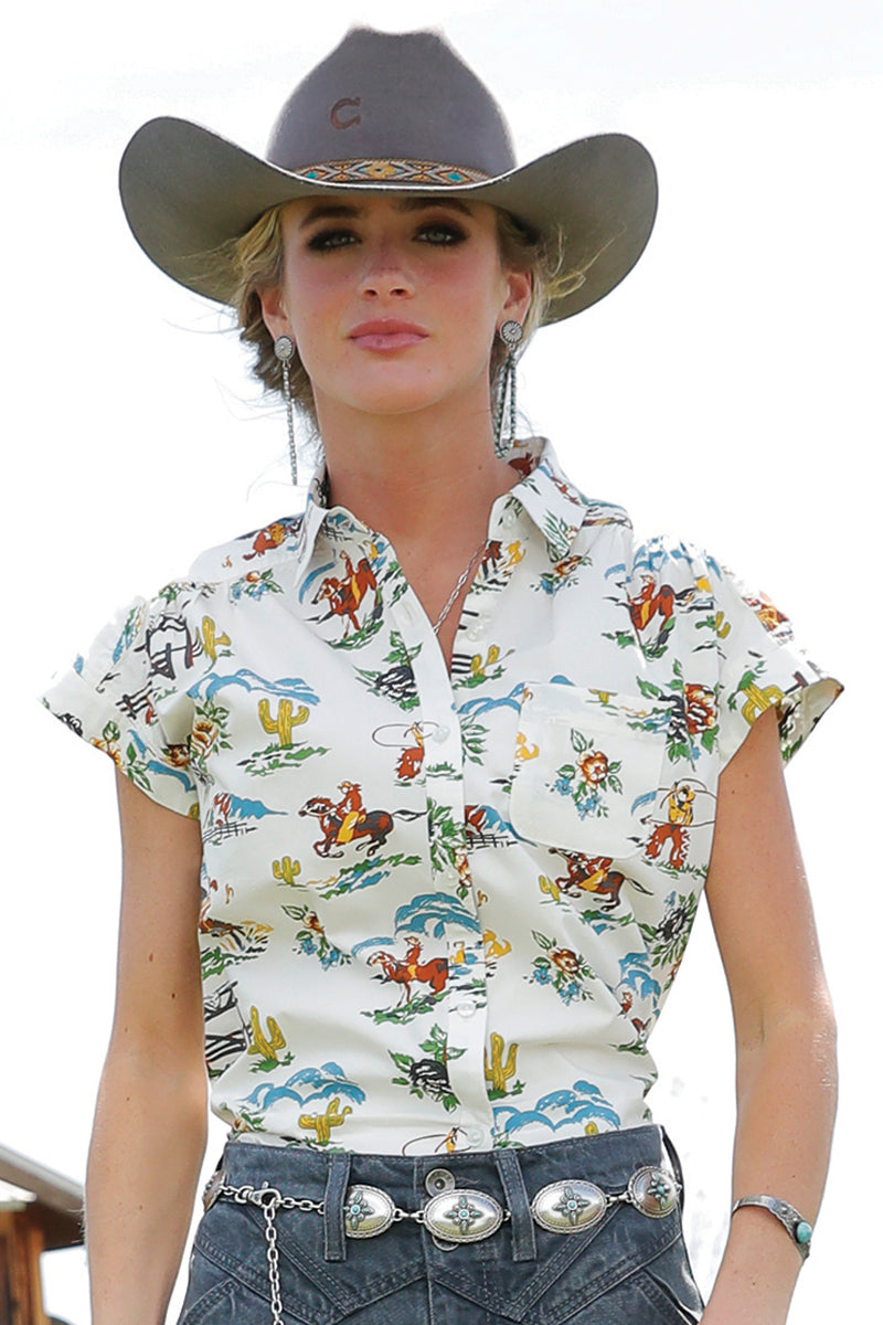 Retro Rodeo Short Sleeve