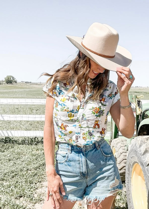 Retro Rodeo Short Sleeve