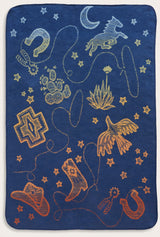 Cosmic Rodeo Baby Blanket