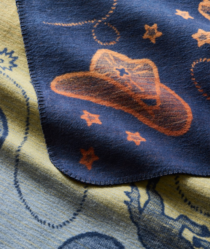 Cosmic Rodeo Baby Blanket
