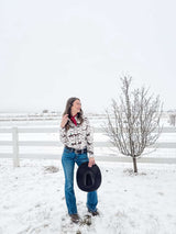 In The Saddle Classic Fit Snap Top