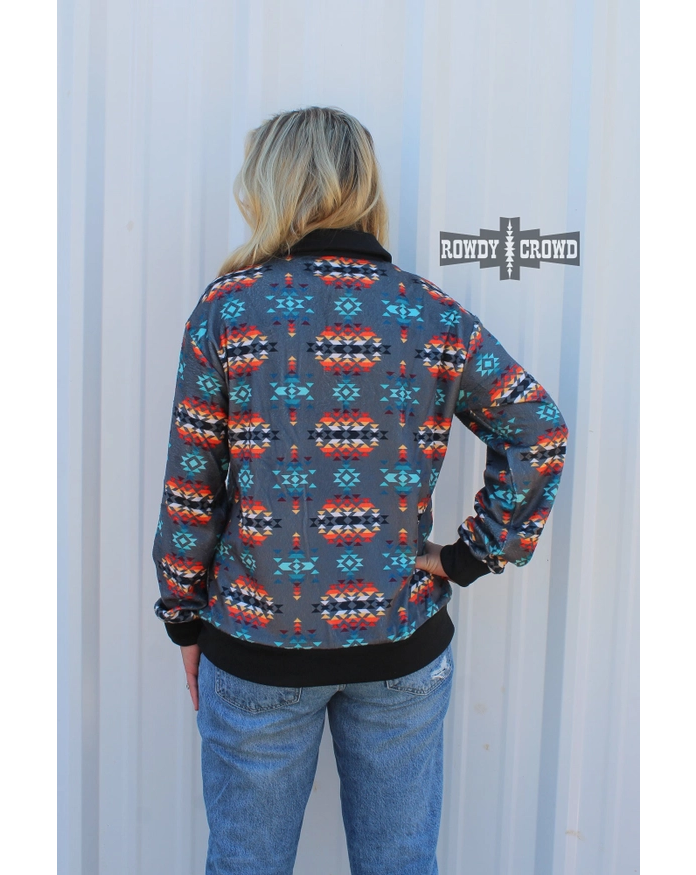 Down Valley Aztec Pullover