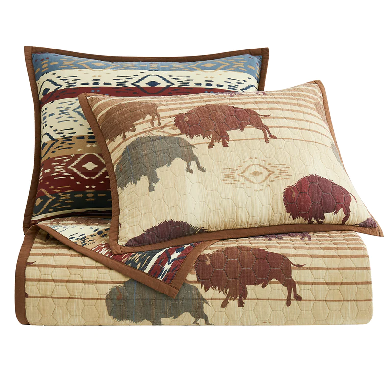 Home on the Range Reversible Quilt Set