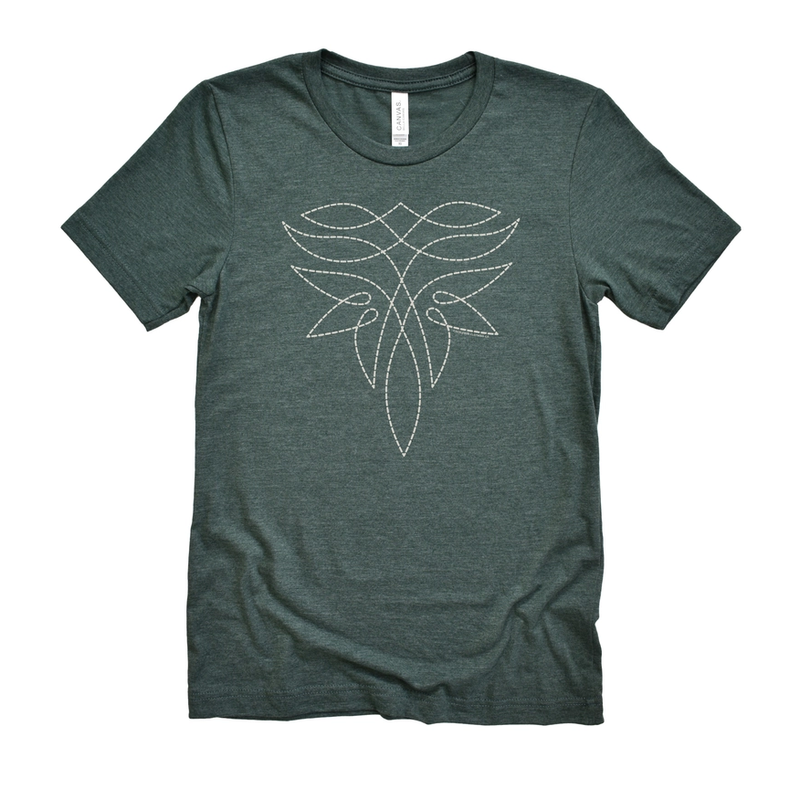 Cowgirl Boot Stitch Tee