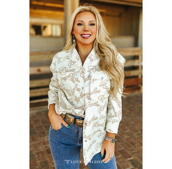 Rodeo Rope Button Up