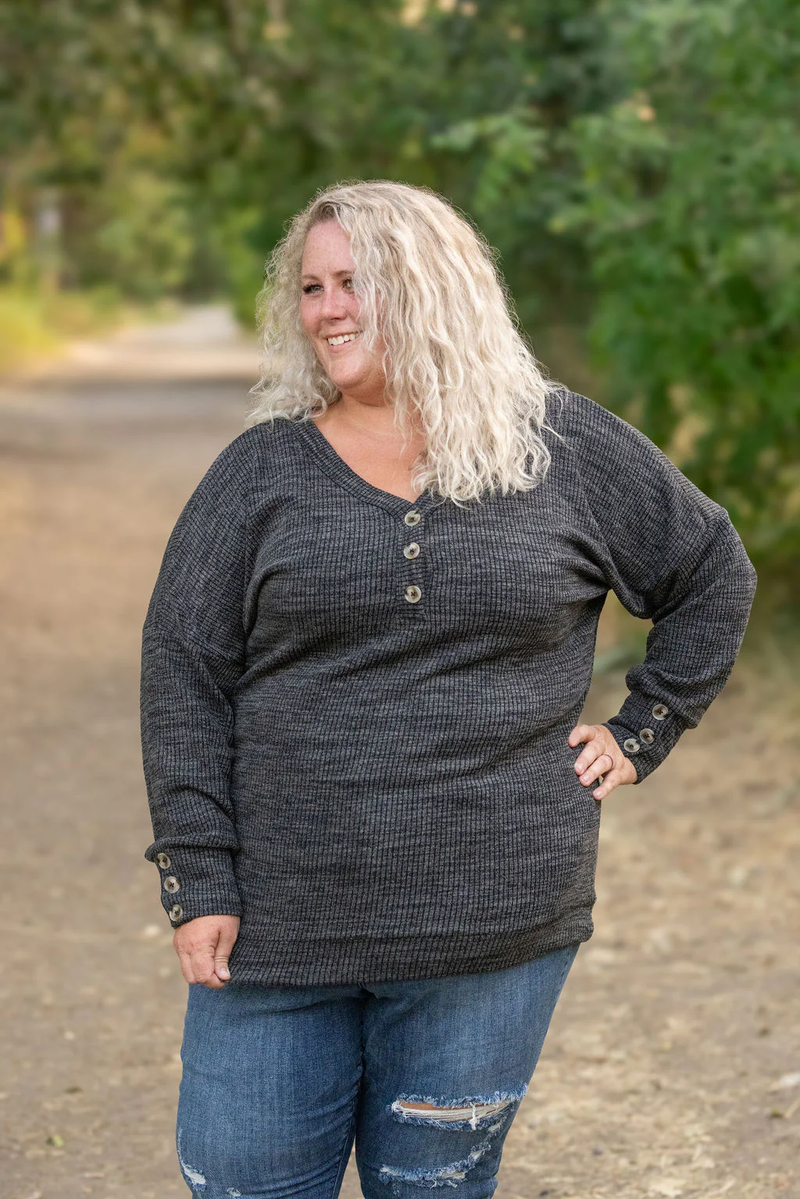 Brittney Button Sweater