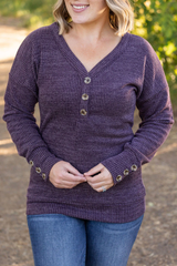 Brittney Button Sweater