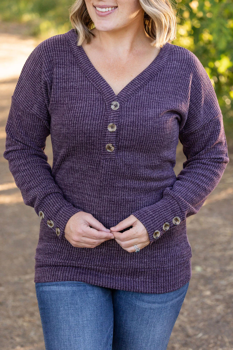 Brittney Button Sweater