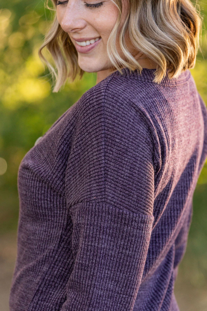 Brittney Button Sweater