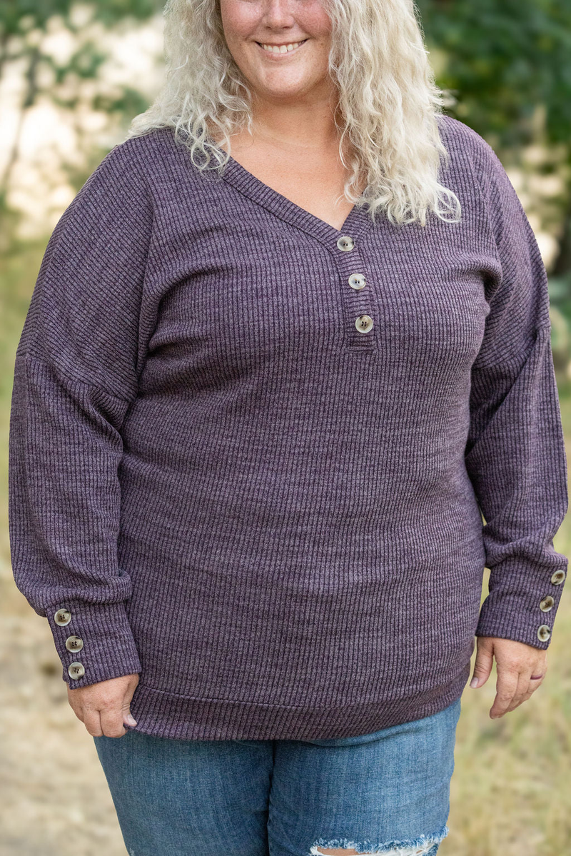 Brittney Button Sweater