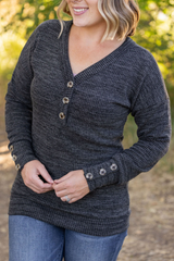 Brittney Button Sweater