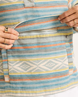 Double Soft Half Snap Pullover