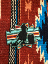 Aztec Serape Barrel Racer Patch