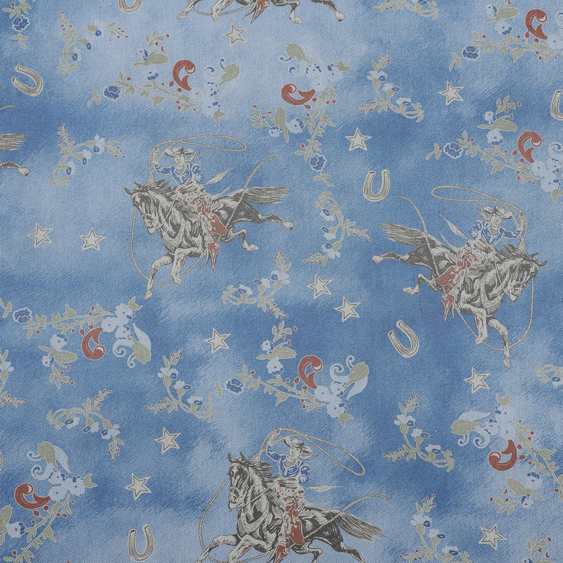 Lee Western Washed Denim Pillow