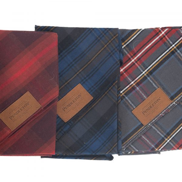 Plaid Pet Bandana Gift Set