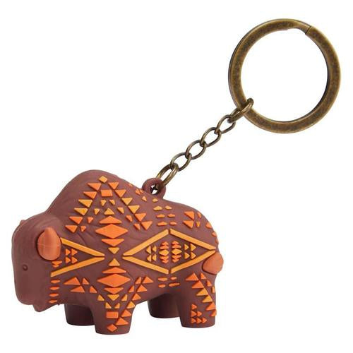 Mission Trails Buffalo Keychain