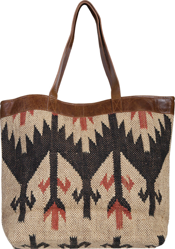 The Aztec Woven Handbag