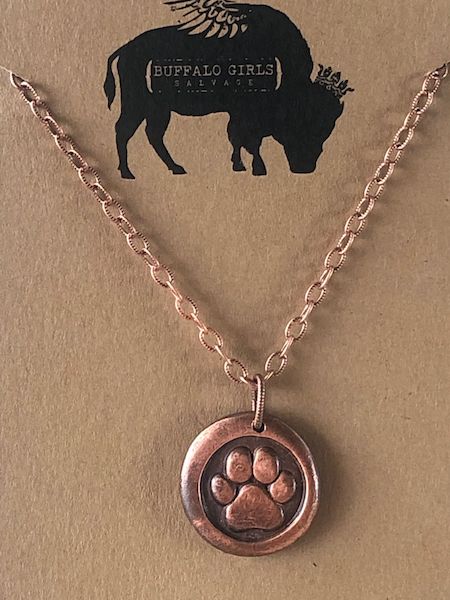 St. Frances Paw Print Necklace