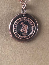 St. Frances Paw Print Necklace