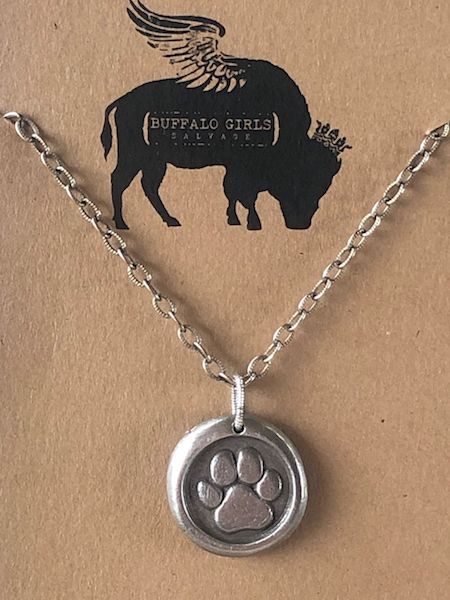 St. Frances Paw Print Necklace