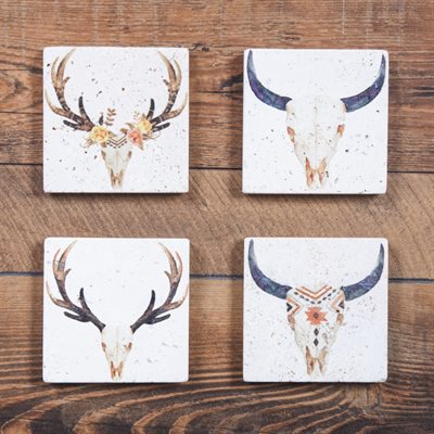 Skull Coasters