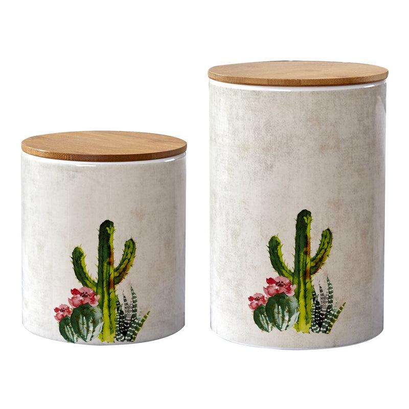 Cactus Canister Set