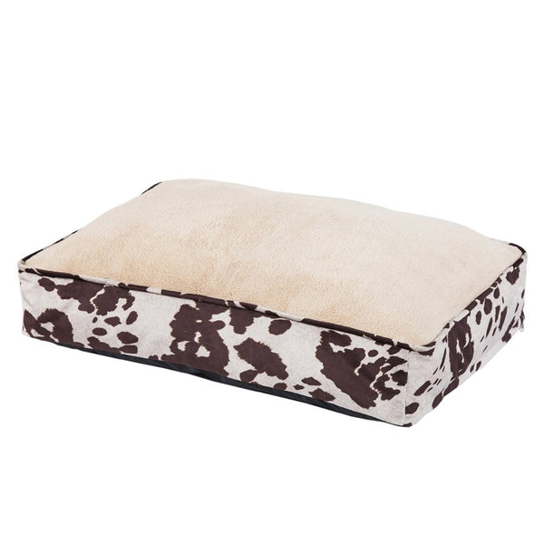 Cowhide Dog Bed