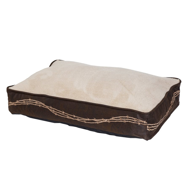 Barbwire Western Dog Bed