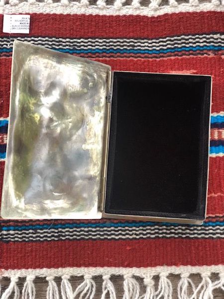 Cactus Style Silver Box