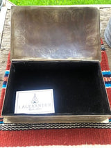 Silver Horseshoe Box