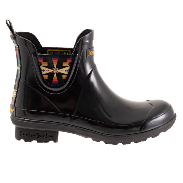 Tucson Gloss Black Rain Boot