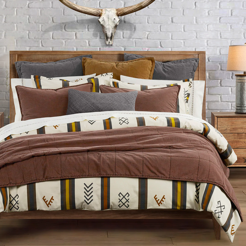 Toluca Canvas Bedding Set